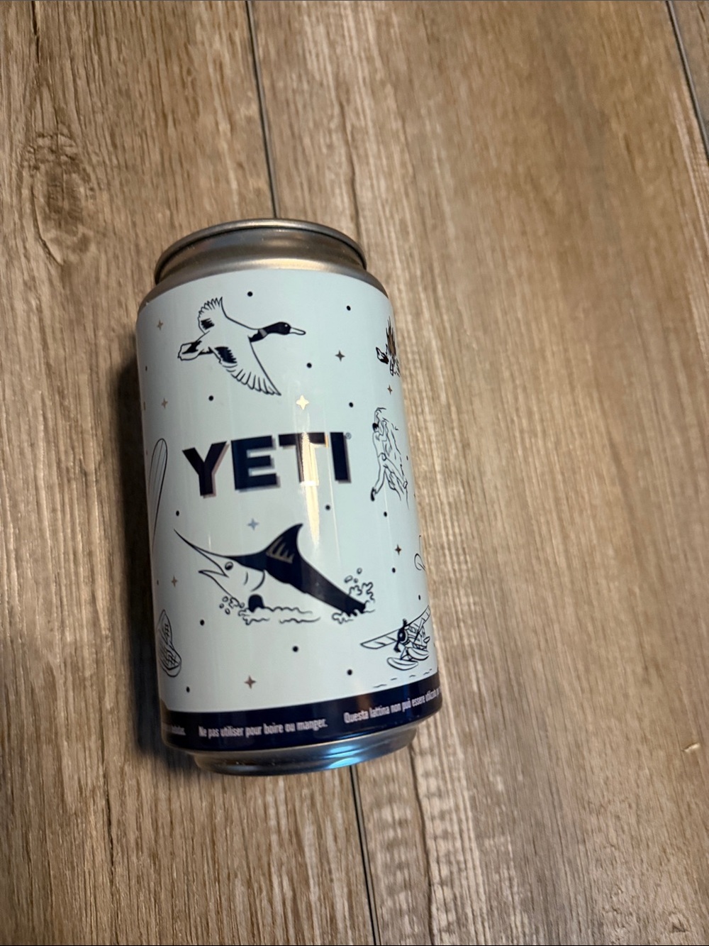 YETI Limited Edition 12 oz Stash Can, designed to look like